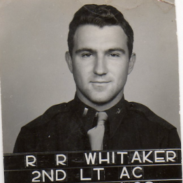 Matt's dad, Reed Whitaker, WWII Bomber Pilot